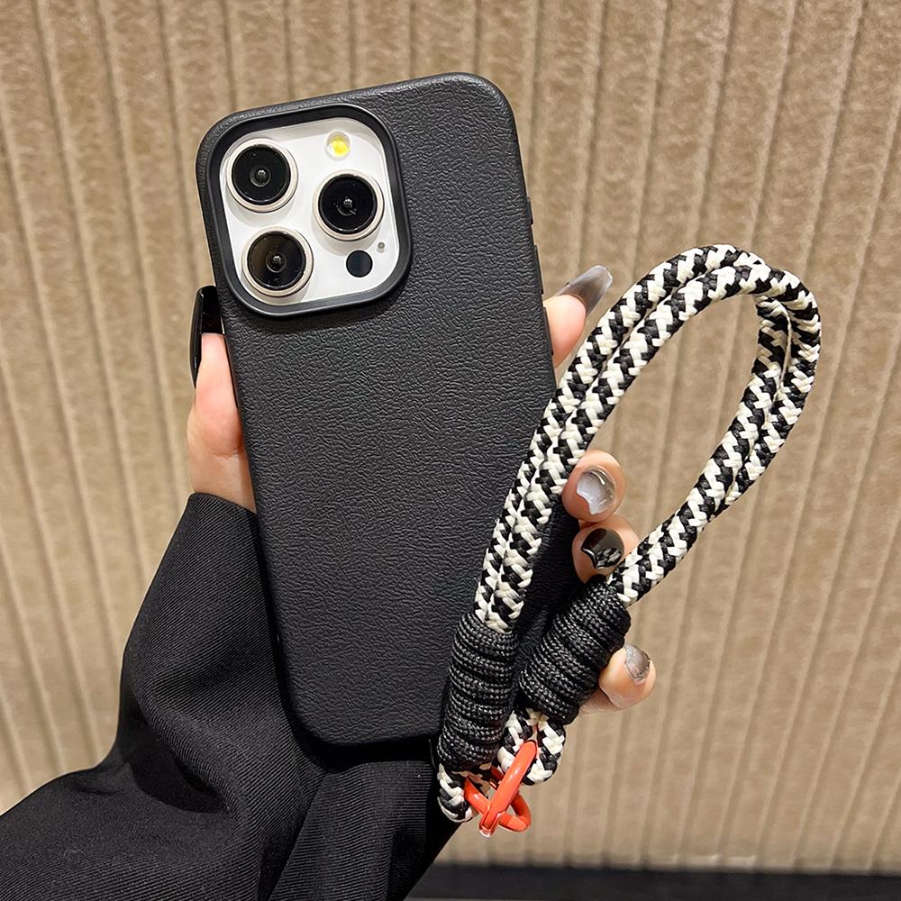 Кожаный чехол для iPhone 11 13 16 Pro Max iPhone 14 15 Pro Max 12 13 Pro Max 13 Pro 14 Pro Защита от потери и падения мобильного телефона