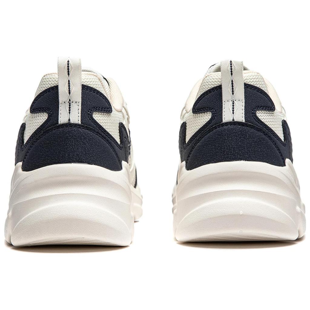 Li Ning Cloud Sea универсальные ретро-туфли для папы толстая подошва высота увеличивающая амортизацию нескользящая износостойкая поддержка повседневная обувь AGCT427-4