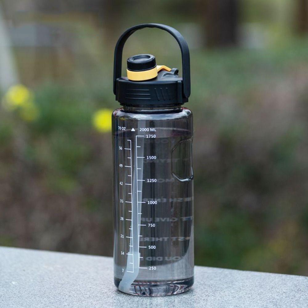1.5L/2L/3L Sports Water Bottle Leakproof Water Jugs Portable Clear Drink Bottle