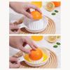 Соковыжималка для цитрусовых, оранжевая пищевая пластиковая ручная соковыжималка, кухонный инструмент