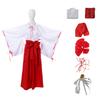 Косплей святыни Аниме Косплей святыни Японская одежда Костюм Свободный Рождественский Хэллоуин Культурный Фестиваль Школьный Фестиваль Костюм Взрослый