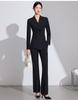 Женский белый осенний костюмный набор 2025: Элегантный блейзер с длинным рукавом и профессиональная рабочая одежда