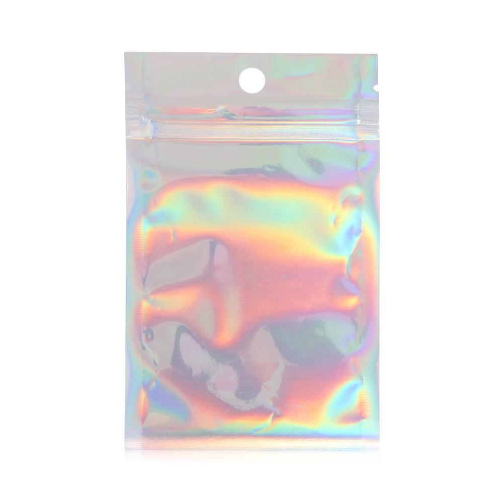 20 Pcs Plastic Waterproof Self Seal Storage Zipper Reclosable Pouches Packaging Bag