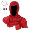 Renaissances Style Adjustable Hooded Scarf Shawl Medieval Vikingly Themed Costume Accessory For Halloween Cosplay