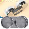 Double Stainless Steel Art Pallete Clip Pot Large Oil Painting Container with Lid