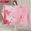 Soft Absorbent Pure Cotton Double-Layer Bath Towel - Large Children's and Adult Wrap Blanket