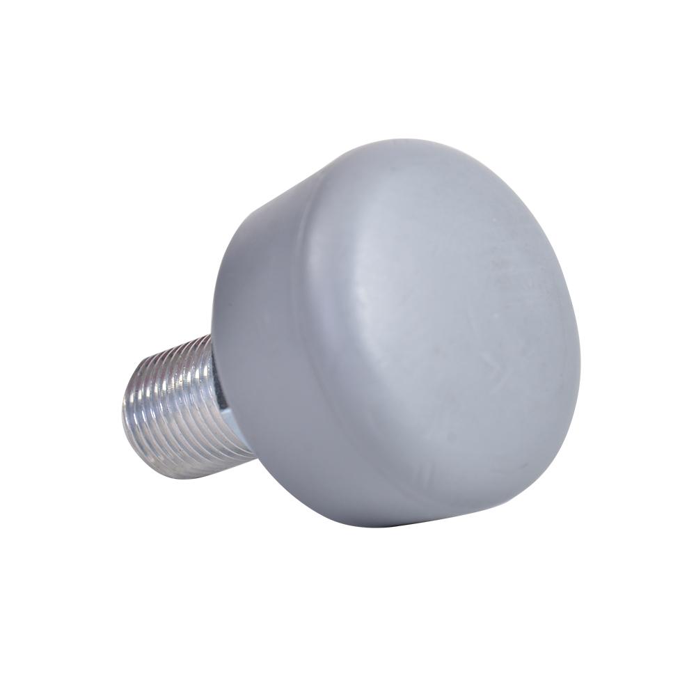 Adjustable Rubber Brake Block Stoppers for Quad Skates, Round Shape Roller Skating Toe Stoppers
