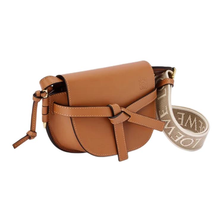 Loewe Gate Dual Mini Bag Tan Women Shoulder_bags A650N46X13-2530