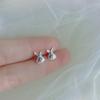 Bunny Stud Earrings Cute Creative Fun Funny Little Animal Earrings Personalized Niche Design Accessories
