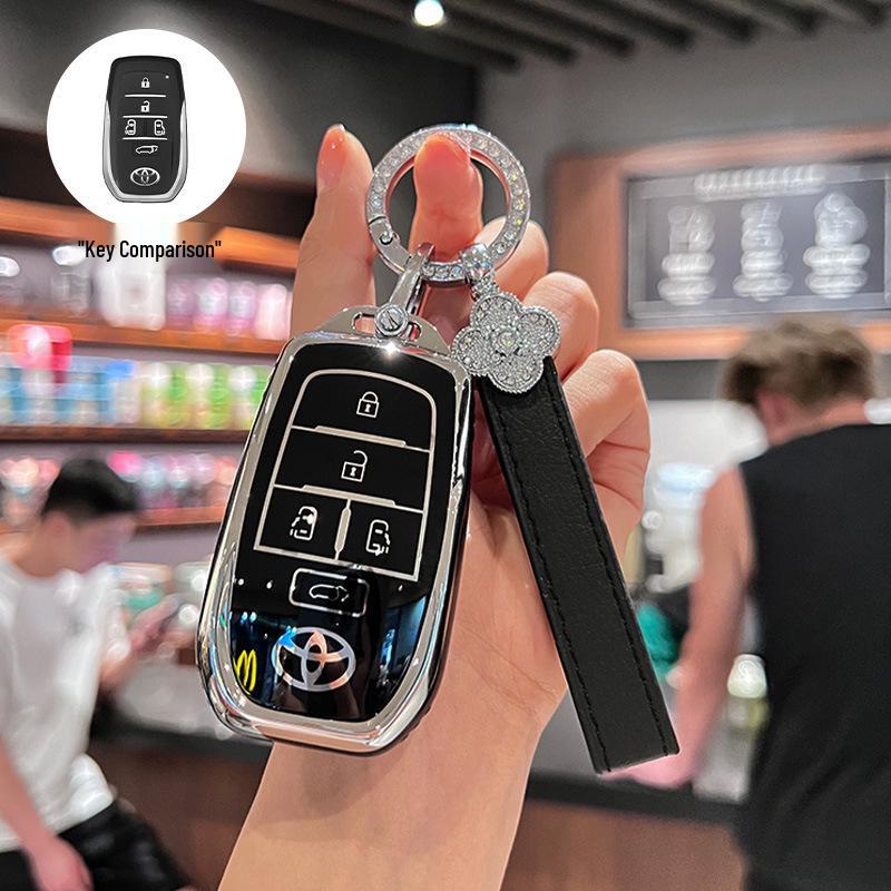 Высококачественный чехол для ключей 2024 года для Toyota Sienna, Granvia, Alphard, Vellfire – Унисекс Сумка