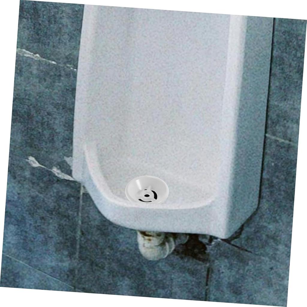 2 шт. Заглушки-сетки для писсуара Крышка для писсуара для защиты от брызг Крышка слива для ванной комнаты Совместима со стандартными писсуарами Легко чистящийся материал