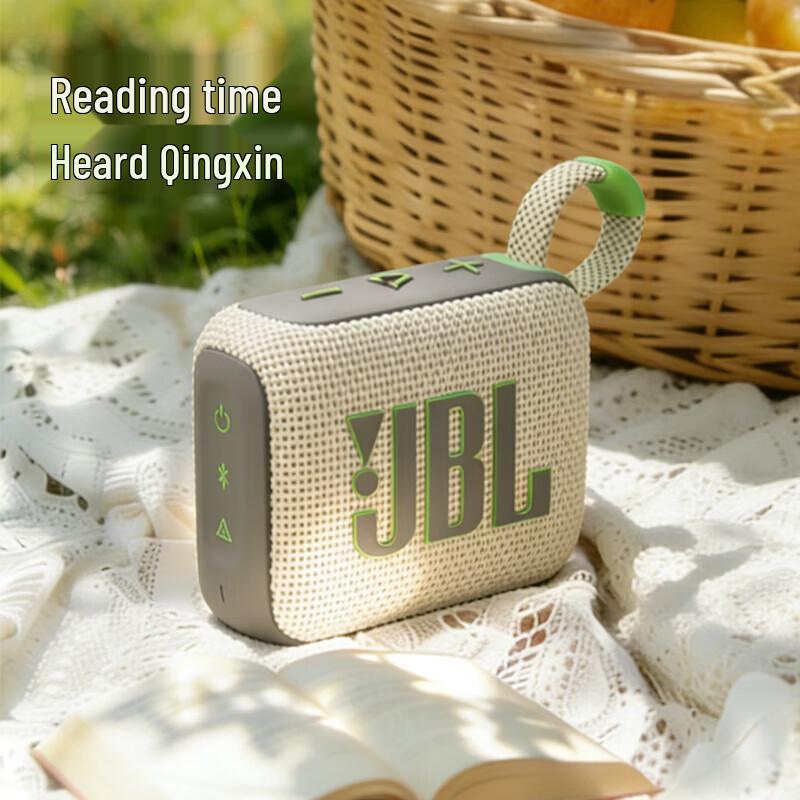 JBL Портативная Bluetooth-колонка GO4, штекер CN (адаптер в комплекте)