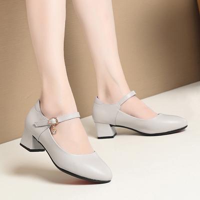 Туфли-лодочки на ремешке, женские белые кожаные туфли, профессиональные одинарные туфли для медсестры, удобные туфли на мягкой подошве, не вызывающие усталости