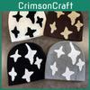 Fashion Star Pattern Neutral Casual Warm Knitted Hat For Winter And All Seasons