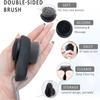 Silicone Blackhead Removal Makeup Tool Facial Scrub Cleanser Pore Clean Face Cleansing Brush Double-Sided
