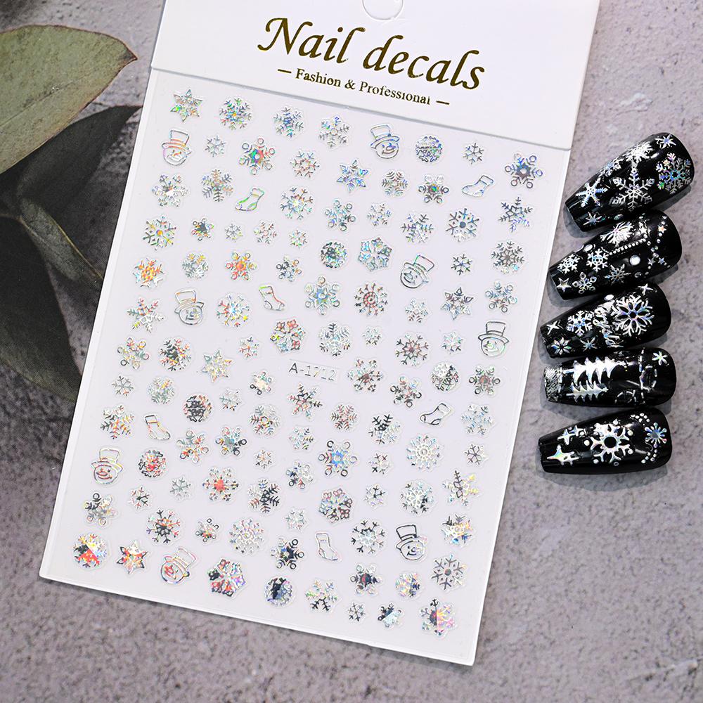1pc 5D Bee Butterfly Flower Embossed Nail Sticker Self-Adhesive Acrylic Sunflower Engrave Decal Manicure Slider Decoration6x10cm