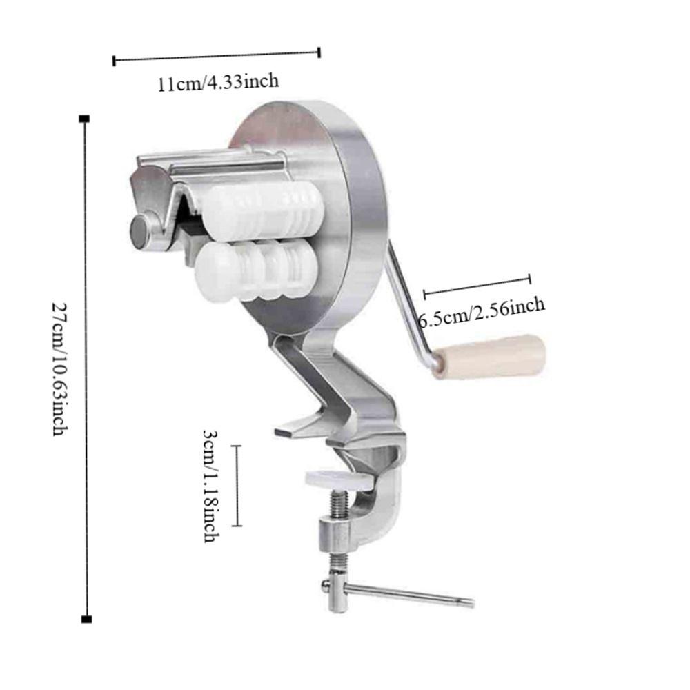 Эргономичная ручная машина для пасты с ручным приводом для феттучини Долговечная машина для макарон Десерт