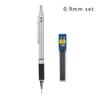 Metal Mechanical Pencil Set With Pencil Grip Leads Art Drawing Student Office Supplies 0.5/0.7/0.9/2.0mm Automatic Pencil
