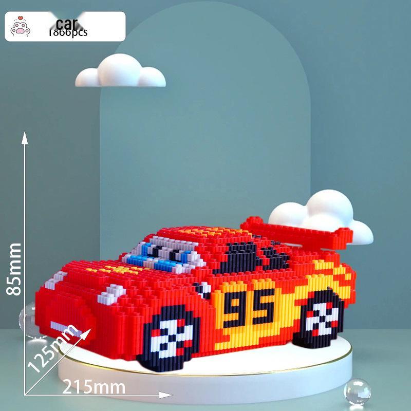Микки 3D Пазл Строительные Блоки Игрушка Украшение Модель Подарок
