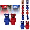 Очаровательный набор коллекционных фигурок Bearbrick Sesame Street Элмо и Коржик 400%