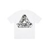 Palace Tri-Heads T-Shirt White Unisex Tops P21TS149