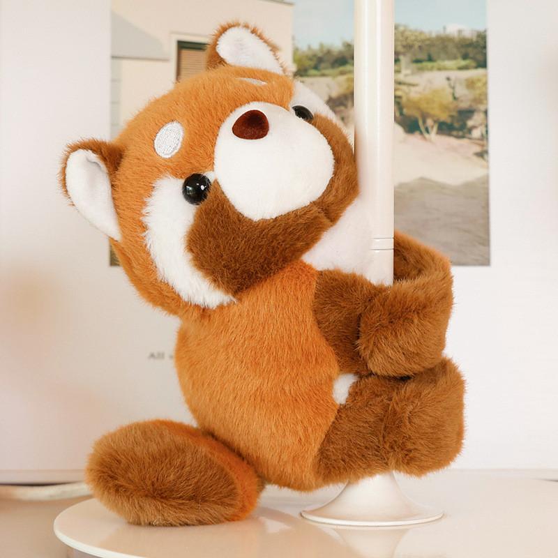 Koala Hippo Elephant Raccoon Zebra Animal Clap Ring Plush Toy Stuffed Doll Gift