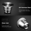 Icafilas Многоразовая Кофейная Капсула Для Nespresso Фильтры из Нержавеющей Стали Многоразовые Фильтры Эспрессо Для Эссенции Капсула Nespresso Качество
