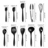 10 Pieces Kitchen Utensil Tools Set Silicone Tongs Spatula Spoons Shovel Brush Whisk