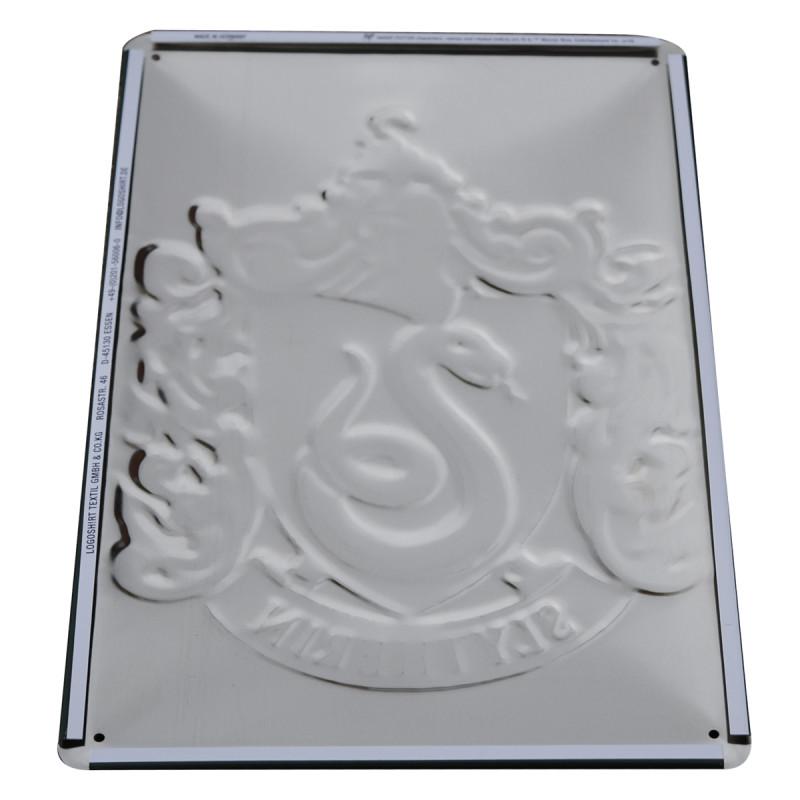 Металлическая пластина Гарри Поттера 3D - Слизерин