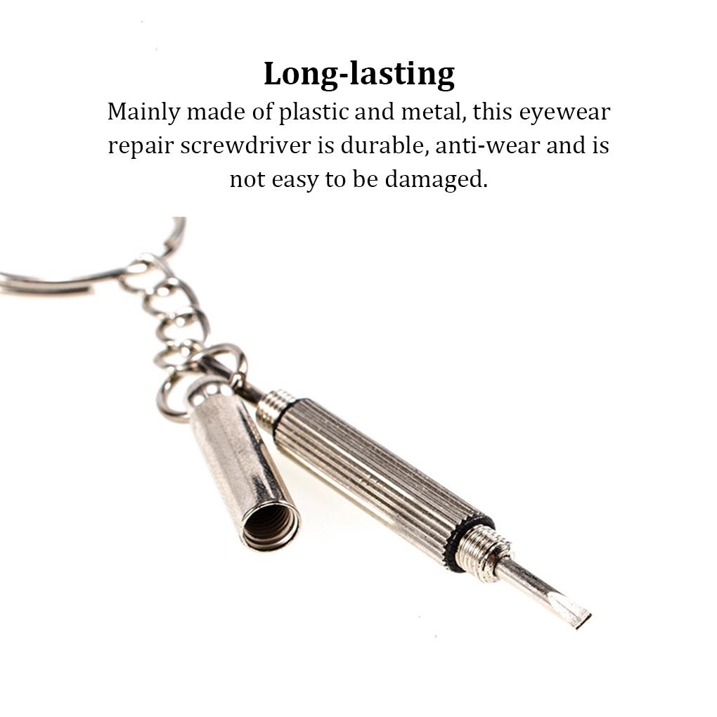 Мини-инструмент для ремонта очков, Солнцезащитные очки, Часы, Очки, Портативная отвертка, DIY, Ремесло, Обслуживание, Многофункциональный ручной инструмент
