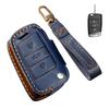 Чехол для ключа для Volkswagen, Чехол для смарт-ключа, Крышка для ключа, Кожа, Приятный на ощупь, 3