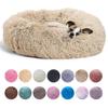 Super Soft Dog Bed Plush Cat Mat Dog Beds Round Cushion Pet Product Accessories Washable Dog and Cat Cushion Bed Winter Warm Sofa Hot Sell