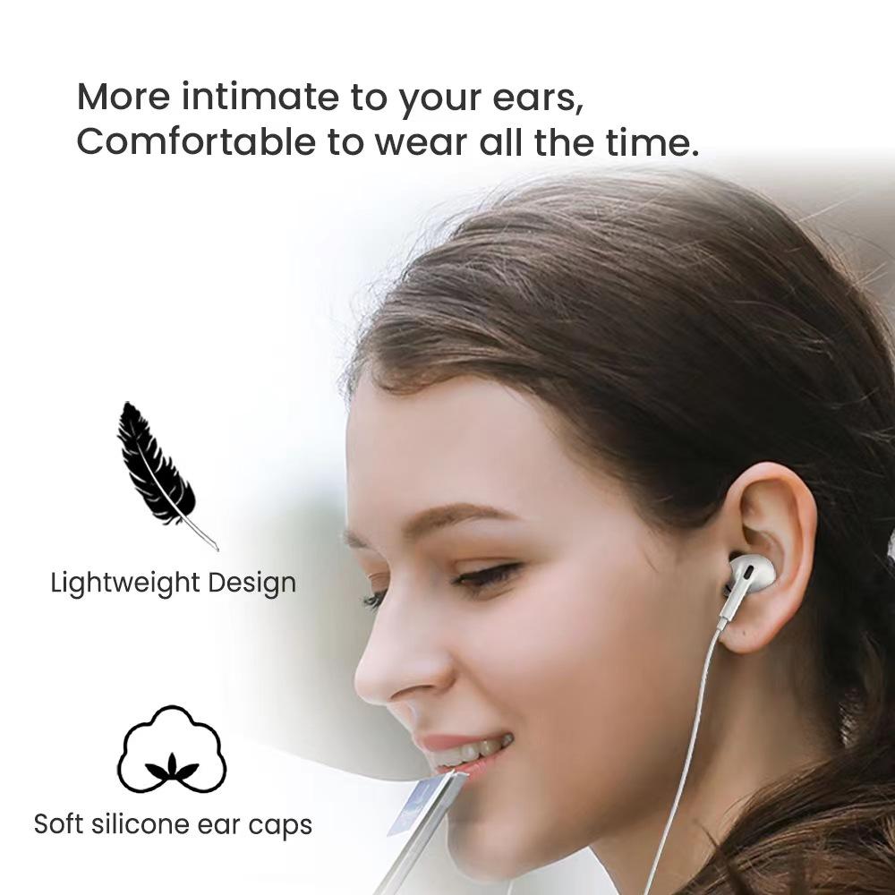 Earbuds with Lightning Connector (Built-in Microphone & Volume Control) Headphones Compatible iPhone 13 12 SE 11Xs Xr X 7 8 6 6s All iOS System