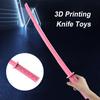 3D-печать нож игрушки ролевые игрушки катана гравитационный телескопический нож реалистичный внешний вид катана меч игрушка для детей дети