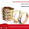 European Galvanized Durable Anti-Corrosion U-Bolt Hose Clamp for Secure Piping