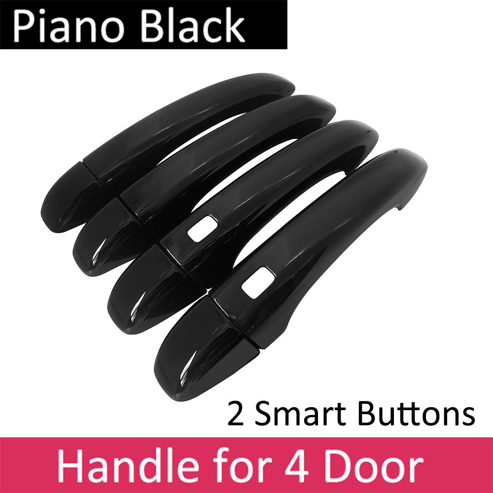 Автомобильная черная дверная ручка Luxurio для Renault Megane IV MK4 2016 ~ 2018, крышка дверной ручки, автомобильные аксессуары, наклейки, отделка