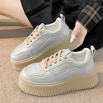 Модные туфли на плоской подошве на платформе женские кроссовки повседневная спортивная обувь на шнуровке модная обувь для путешествий и ходьбы тренд новинка бег осень запатиллы женские
