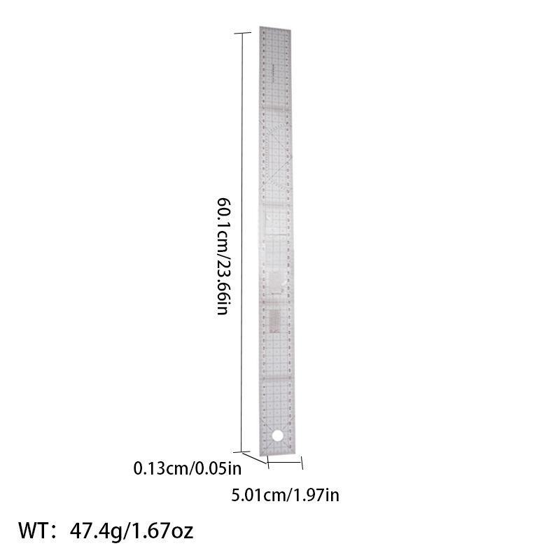 Многофункциональная линейка для создания выкроек одежды: Швейный инструмент для точной резки по кривой