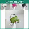 Trendy Solid Color Small Handbag For Women Stylish Versatile Shoulder Crossbody Bag