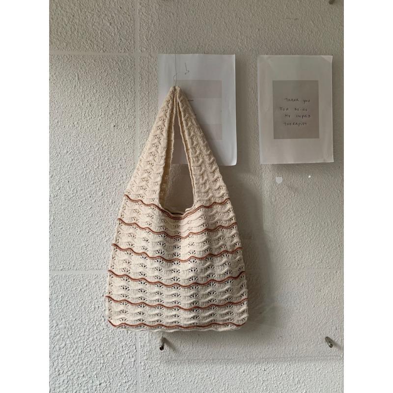 Women's Bag Knitting Bag Knitting Bag Simple Fashion All-in-one Shoulder Bag Handbag