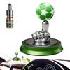 Car Air Freshener Odor Eliminator Rotating Aromatherapy Diffuser Ornament Car Interior Decor Football Design Car Aromatherapy