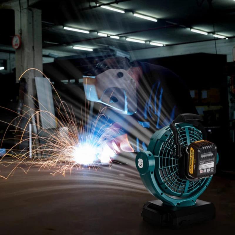 НОВЫЙ вентилятор для электроинструмента Для Bosch Для Makita Для Milwaukee Для Dewalt Для Black&Decker 14.4V 18V 20V Li-ion Battery Fan DCB200 DCB205