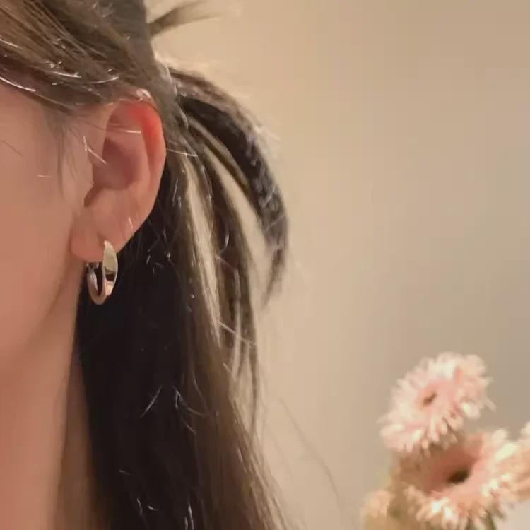 Серьги-кольца из серебра 925 пробы — шикарные, уникальные и стильно милые