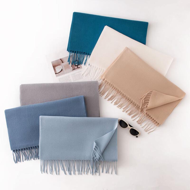 Cashmere-Feel Winter Scarf