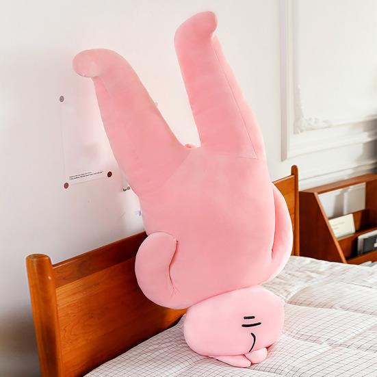 Плюшевая игрушка Радужный кролик Кролик с длинными ушами Подушка-обнимашка Мягкий кролик Мягкие животные Домашний декор Подарок для детей