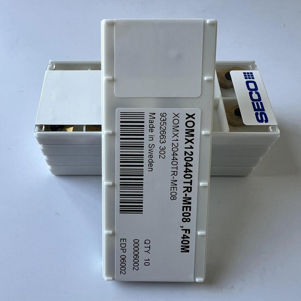 XOMX120440TR-ME08, F40M / Промышленные сменные твердосплавные пластины 10 шт.