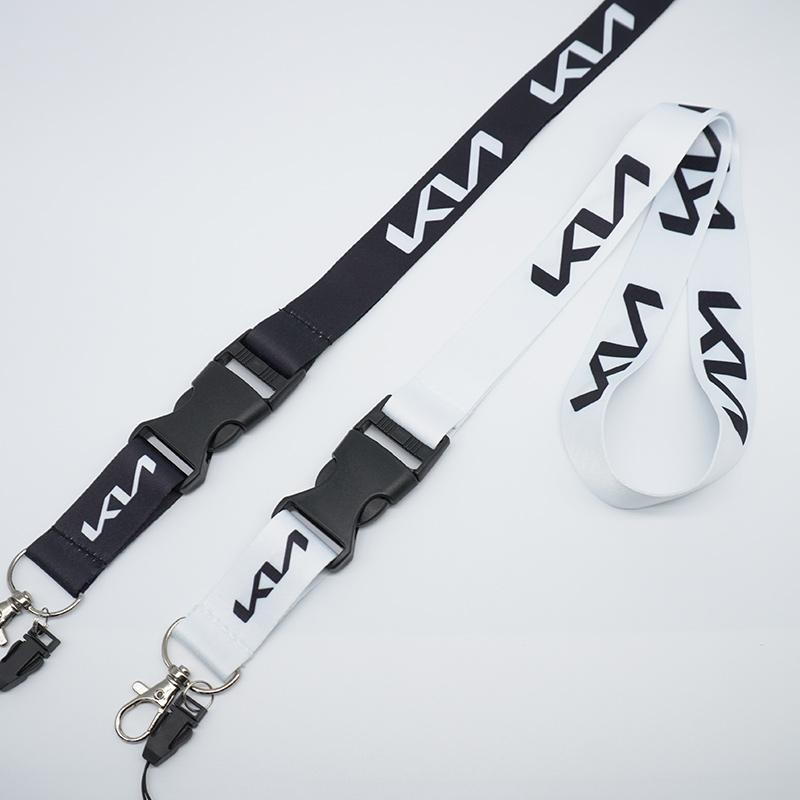 IBGI9 Nylon Printed Badge Lanyard Car Keychain for Kia Sportage Ceed Picanto Rio ProCeed Niro 5 3 4 K7 K5 K8 K3 Ray K9