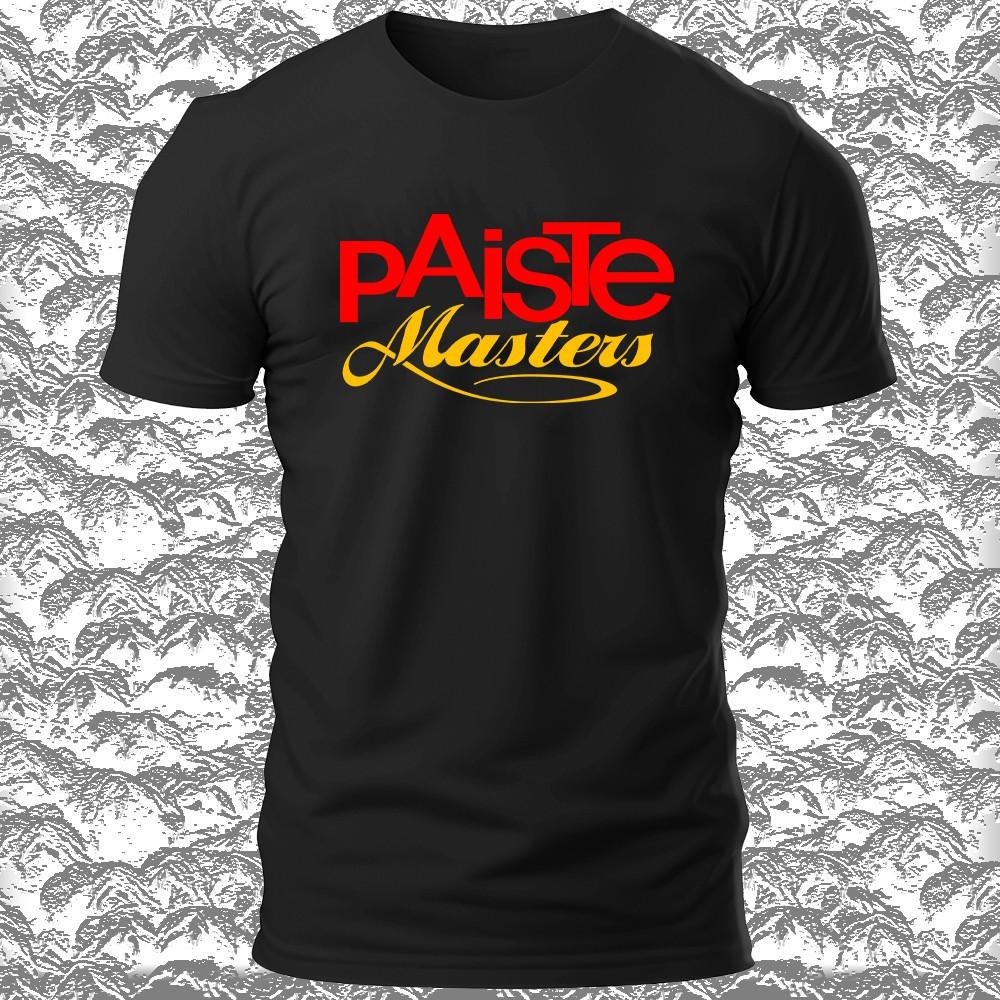 Новая смешная футболка с логотипом тарелок Paiste Master Размер S-5XL Сделано в США Унисекс футболка