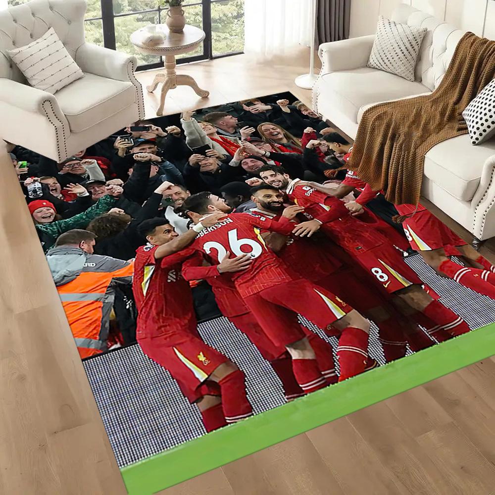 Liverpool Football Club Carpet Suitable For Decorate Room Kitchen Playrooms Living Rooms Antislip Carpet Office Home Decor
