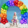 Красочные радужные гирлянды из воздушных шаров, комплекты арок для свадеб, дней рождения, вечеринок, украшений для детей, детского душа, разноцветные латексные шары